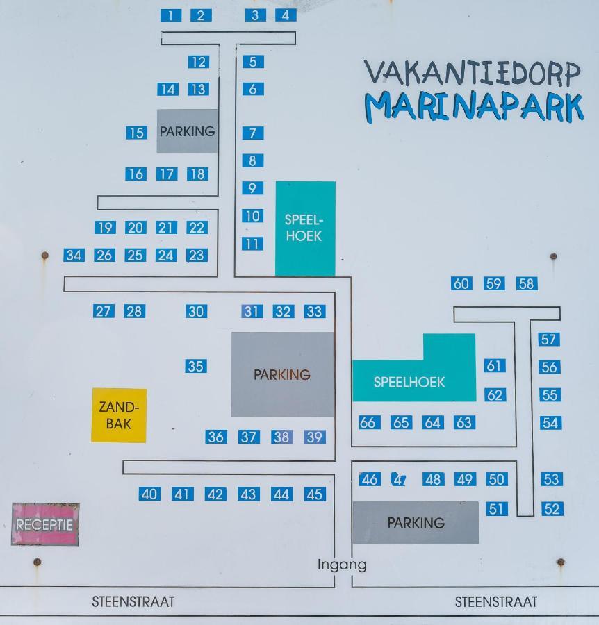 Westende Marinapark Bungalow Blue Middelkerke Exteriér fotografie